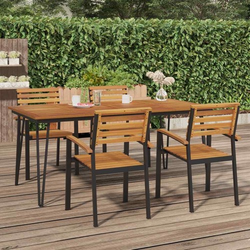 Vidaxl tavolo giardino con - vidaxl,