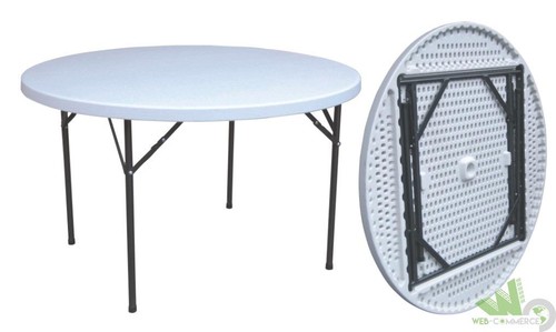 Tavolo tondo rotondo hdpe - tavolo,