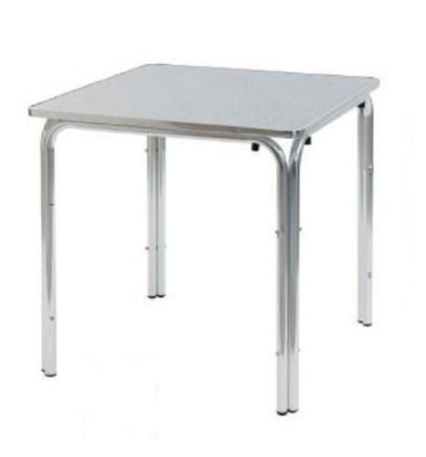 Tavolo alluminio top 80x80 - tavolo,
