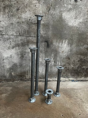 Gamba tavolo tubo zincato
